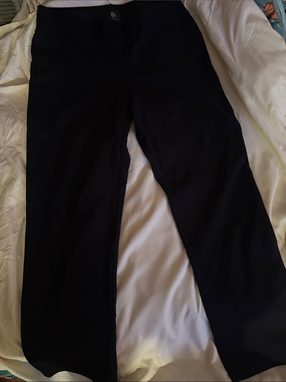 JM Collection Black Boot Cut Pants